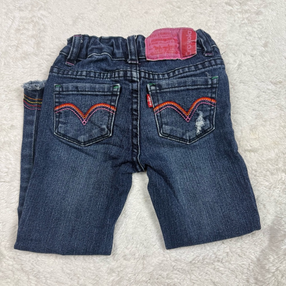 Levi's x Crayola Kids' distressed Jeans - Picture 3 of 3